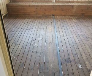 Decking - Before: Deck & Seating