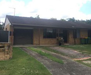 House painting before in [Suburb] Gold Coast